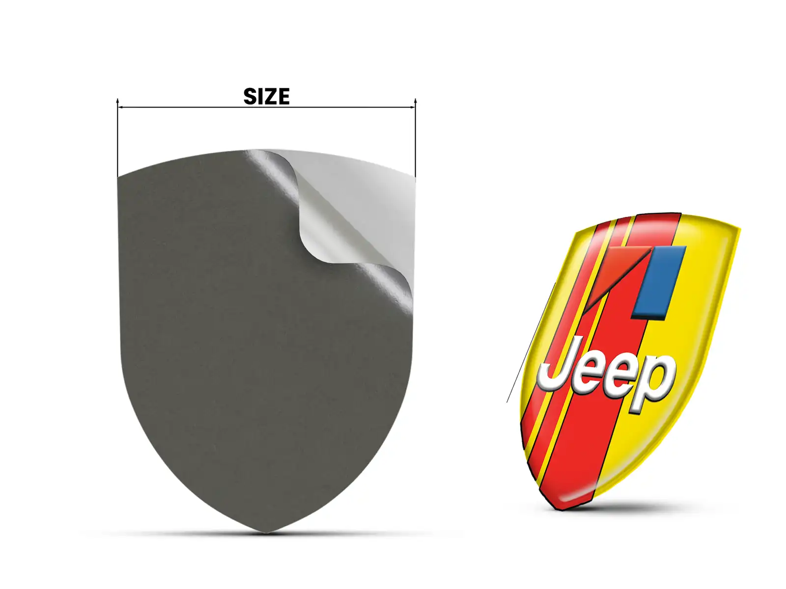 Jeep Adesivi Auto Cool Moderni Max Chic Durevoli Pro